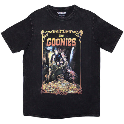 GOONIES グーニーズ (公開 40周年 ) - Movie Poster / Stone Wash / Tシャツ / メンズ 【公式 / オフィシャル】