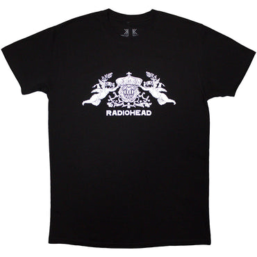RADIOHEAD レディオヘッド - Bearhead Crest / オーガニックコットン / バックプリントあり / Tシャツ / メンズ 【公式 / オフィシャル】