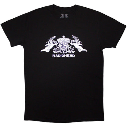 RADIOHEAD レディオヘッド - Bearhead Crest / オーガニックコットン / バックプリントあり / Tシャツ / メンズ 【公式 / オフィシャル】