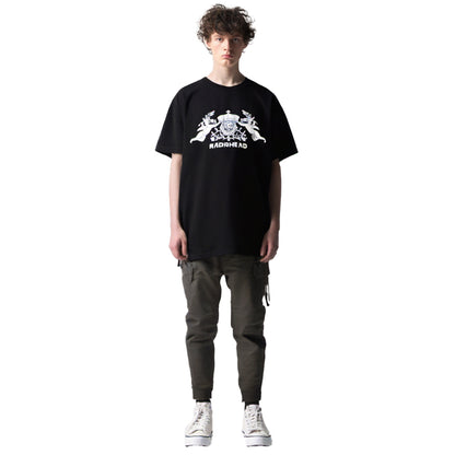 RADIOHEAD - Bearhead Crest / Organic Cotton / Back Print / Men's T-Shirt