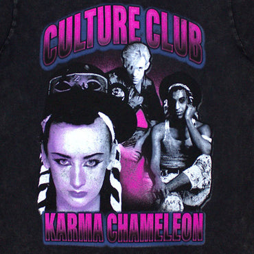 CULTURE CLUB カルチャークラブ - Karma Chameleon / Stone Wash / Tシャツ / メンズ