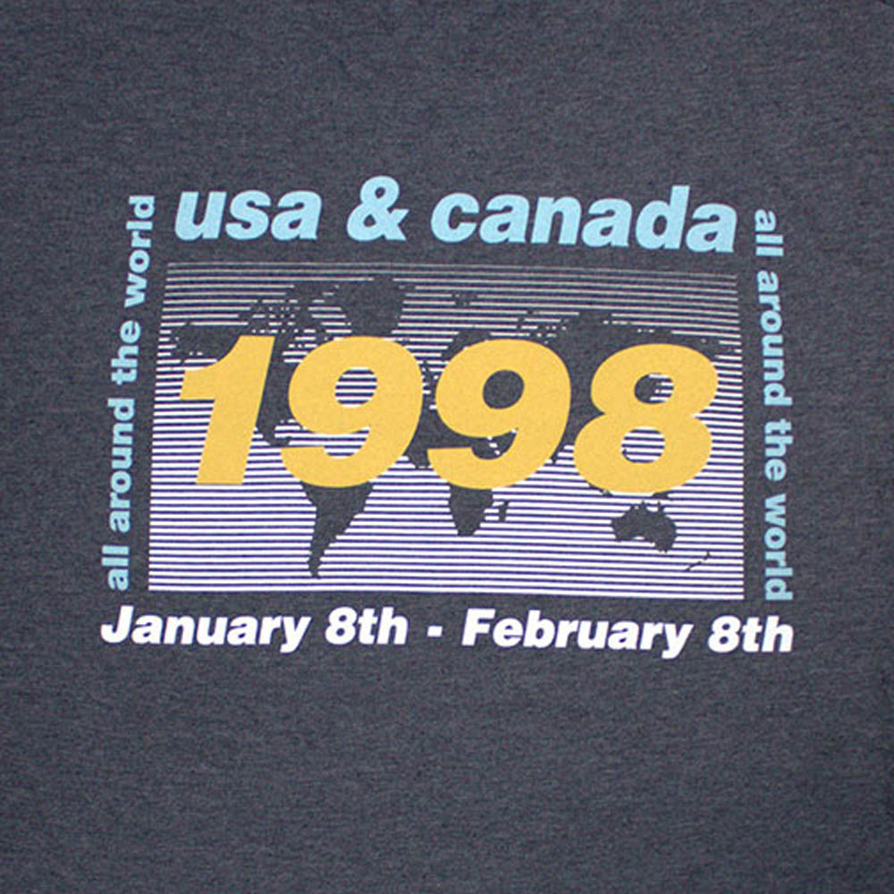 OASIS オアシス 1998 World Tour - USA/Canada / バックプリントあり / Tシャツ / メンズ