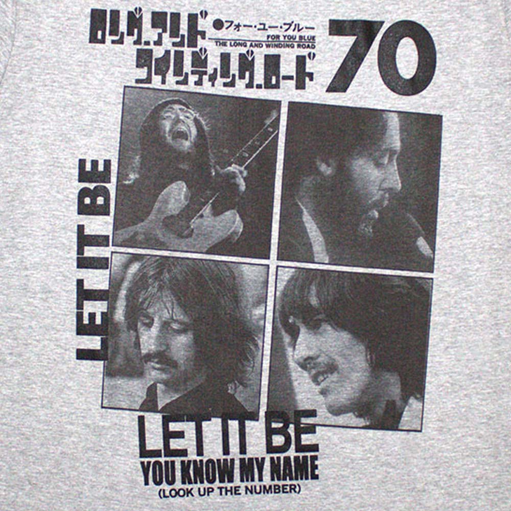 THE BEATLES ビートルズ (結成 65周年 ) - 1970 / Tシャツ / メンズ 【公式 / オフィシャル】