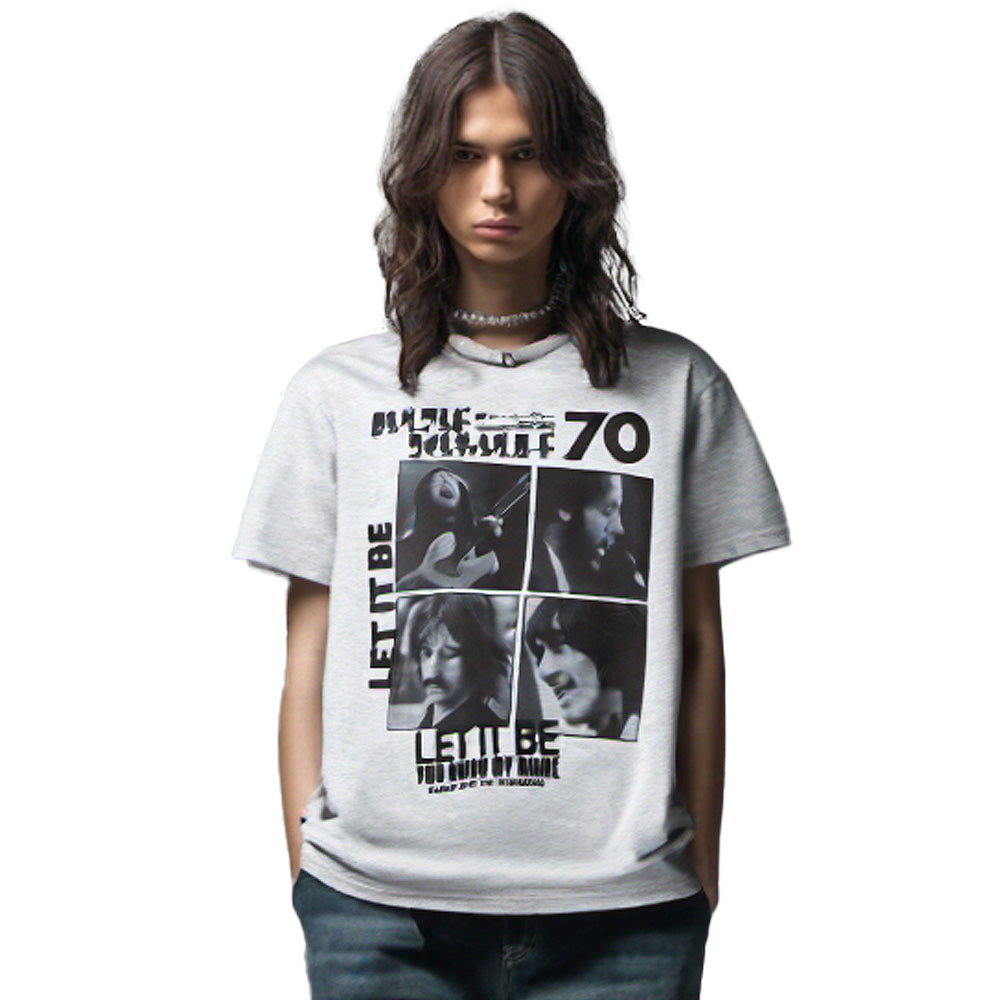 
                  
                    THE BEATLES ビートルズ (結成 65周年 ) - 1970 / Tシャツ / メンズ 【公式 / オフィシャル】
                  
                
