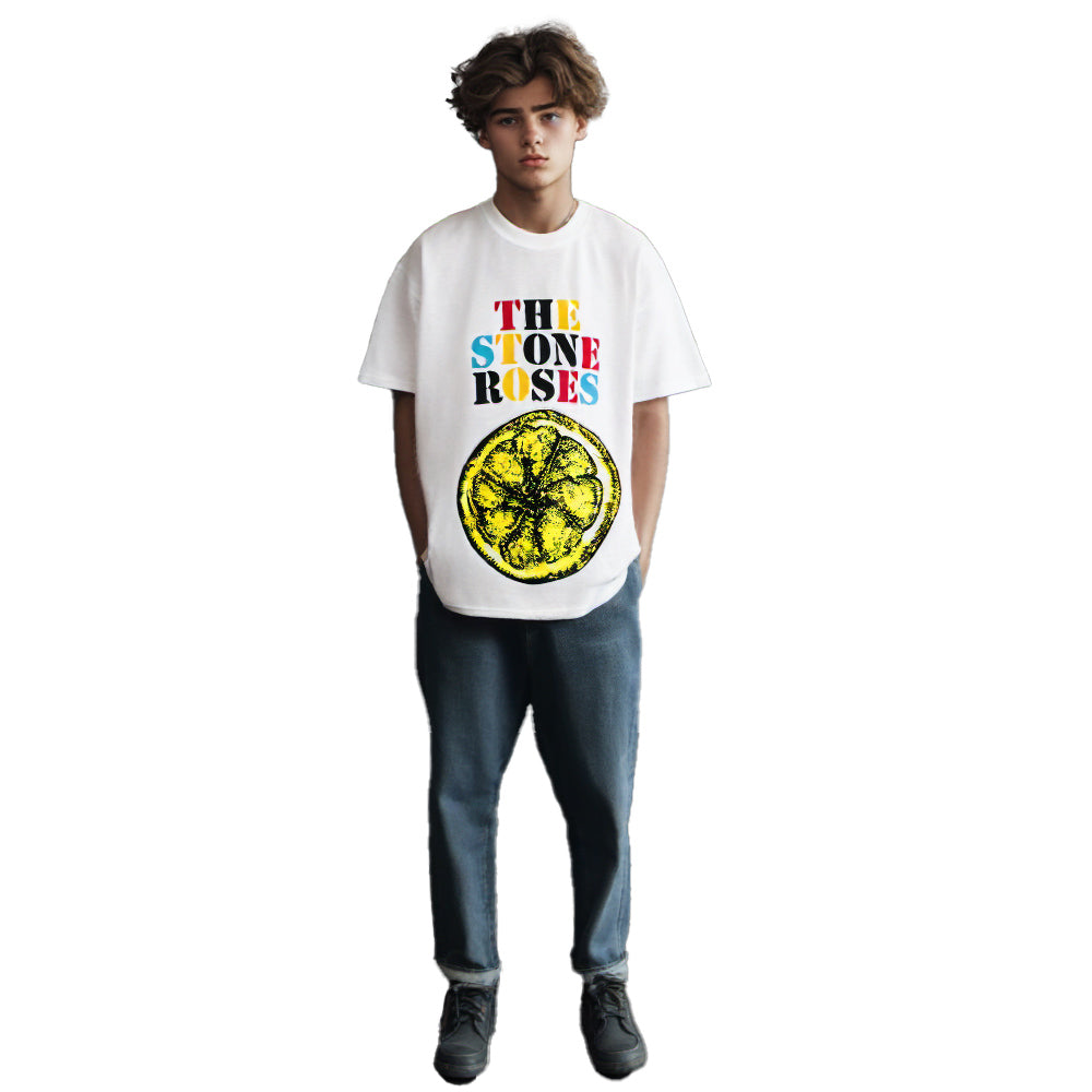 STONE ROSES ストーンローゼズ (マニ 追悼 ) - Lemon Multicolour / Tシャツ / メンズ