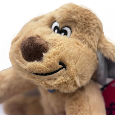 LOS ANGELES DODGERS（MLB） ロサンゼルスドジャース - 2024 World Series Champs 10-In. Floppy Ear Dog Plush / ぬいぐるみ / 限定 / フィギュア・人形 【公式 / オフィシャル】