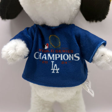 LOS ANGELES DODGERS（MLB） ロサンゼルスドジャース - 2024 World Series Champs Snoopy 10-In. Jersey Plush / 限定 / ぬいぐるみ / フィギュア・人形 【公式 / オフィシャル】