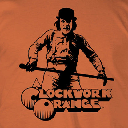 A CLOCKWORK ORANGE 時計じかけのオレンジ (公開 55周年 ) - ORANGE TEE CANE / Tシャツ / メンズ