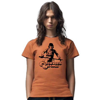 A CLOCKWORK ORANGE 時計じかけのオレンジ (公開 55周年 ) - ORANGE TEE CANE / Tシャツ / メンズ