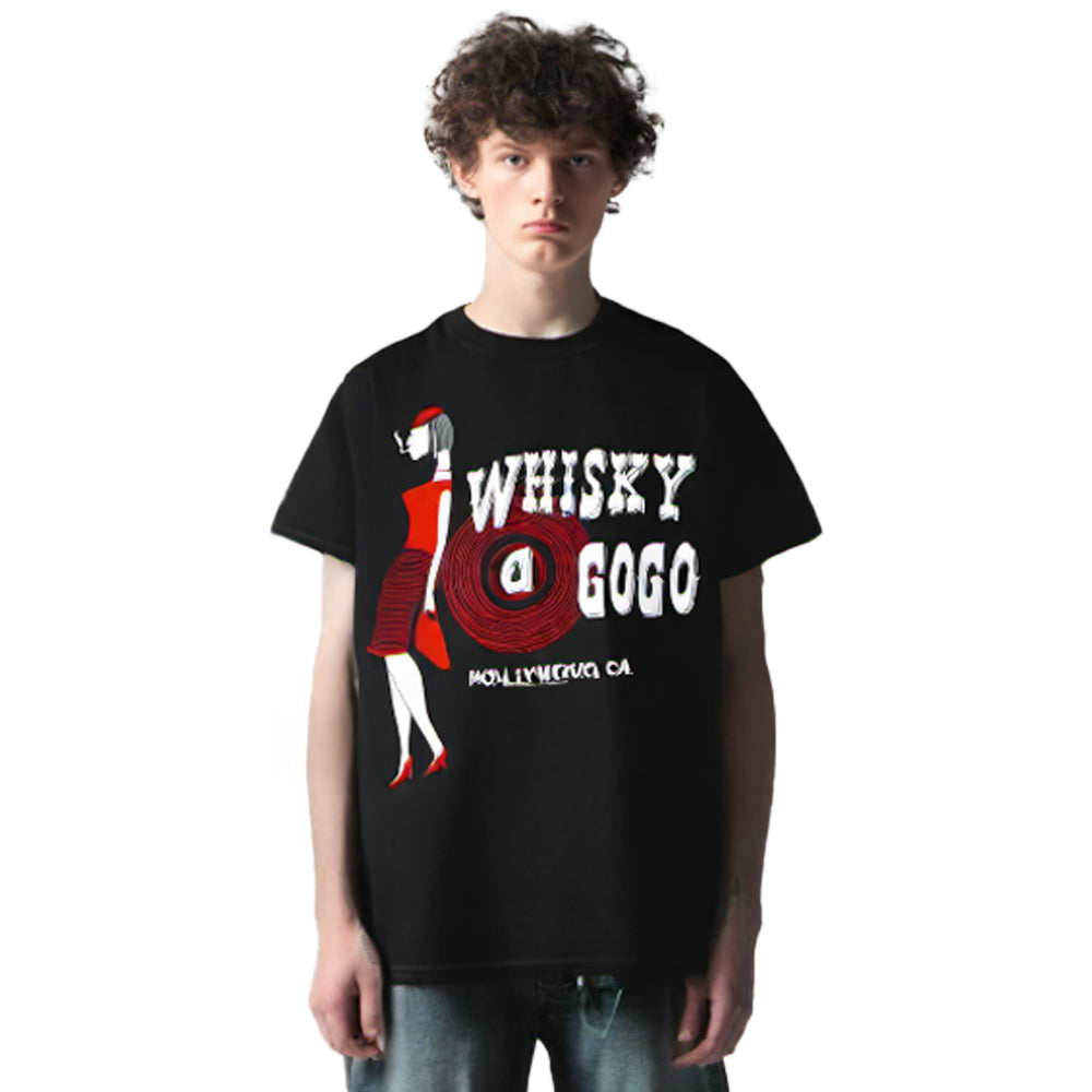 
                  
                    【予約商品】 WHISKY A GO GO ウイスキーアゴーゴー - LADY LOGO / Tシャツ / メンズ
                  
                