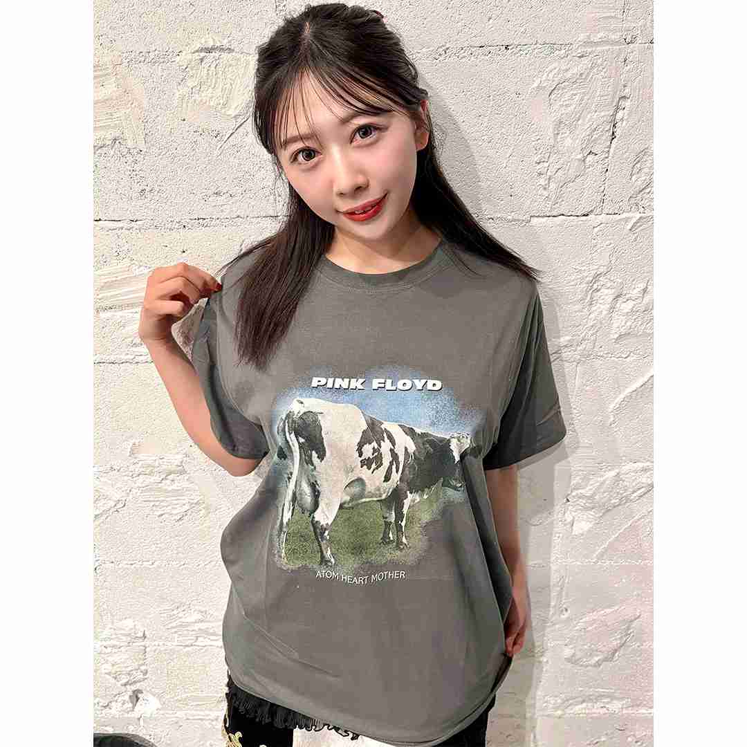 PINK FLOYD ピンクフロイド (結成 60周年 ) - ATOM HEART MOTHER FADE / Tシャツ / メンズ 【公式 / オフィシャル】