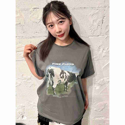 PINK FLOYD ピンクフロイド (結成 60周年 ) - ATOM HEART MOTHER FADE / Tシャツ / メンズ 【公式 / オフィシャル】