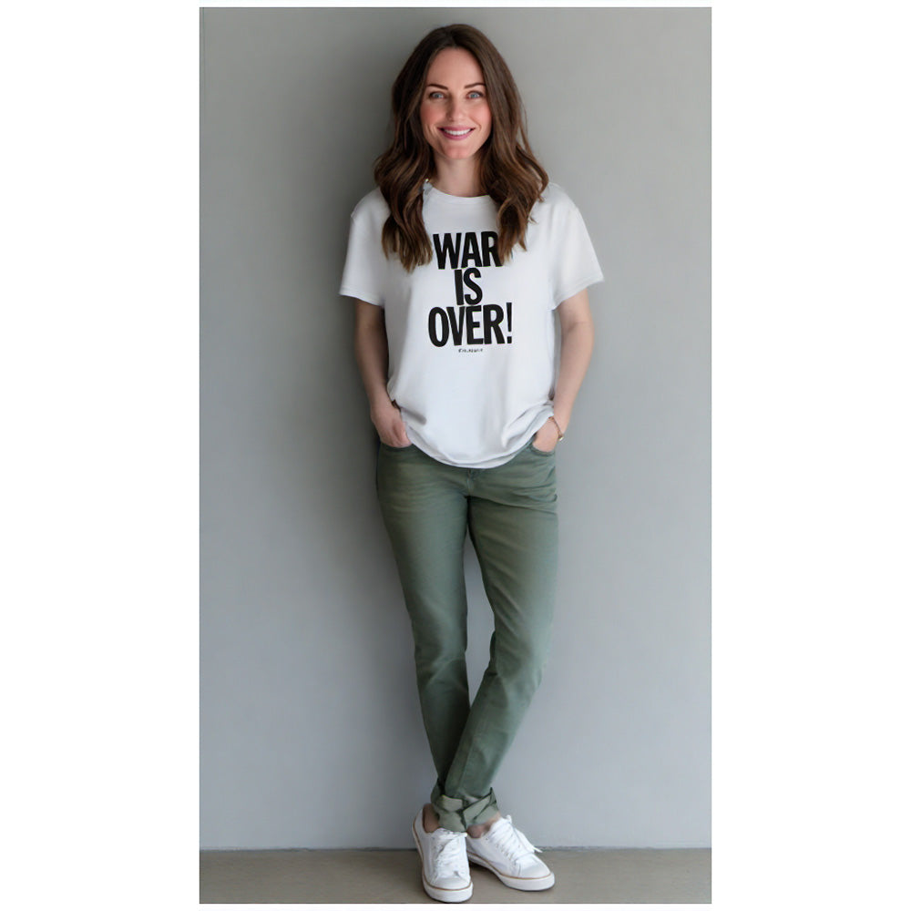 JOHN LENNON (85th birthday) - WAR IS OVER / T-shirt / Men's