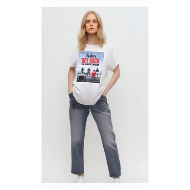 THE BEATLES ビートルズ (結成 65周年 ) - ROOFTOP CONCERT / Tシャツ / メンズ 【公式 / オフィシャル】