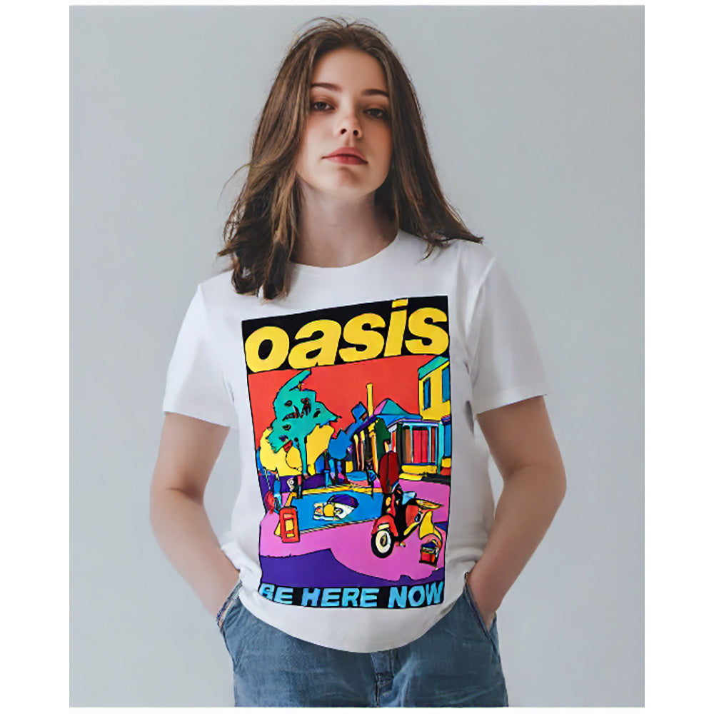 OASIS オアシス (10月 来日 記念 ) - Be Here Now Illustration / Tシャツ / メンズ 【公式 / オフィシャル】
