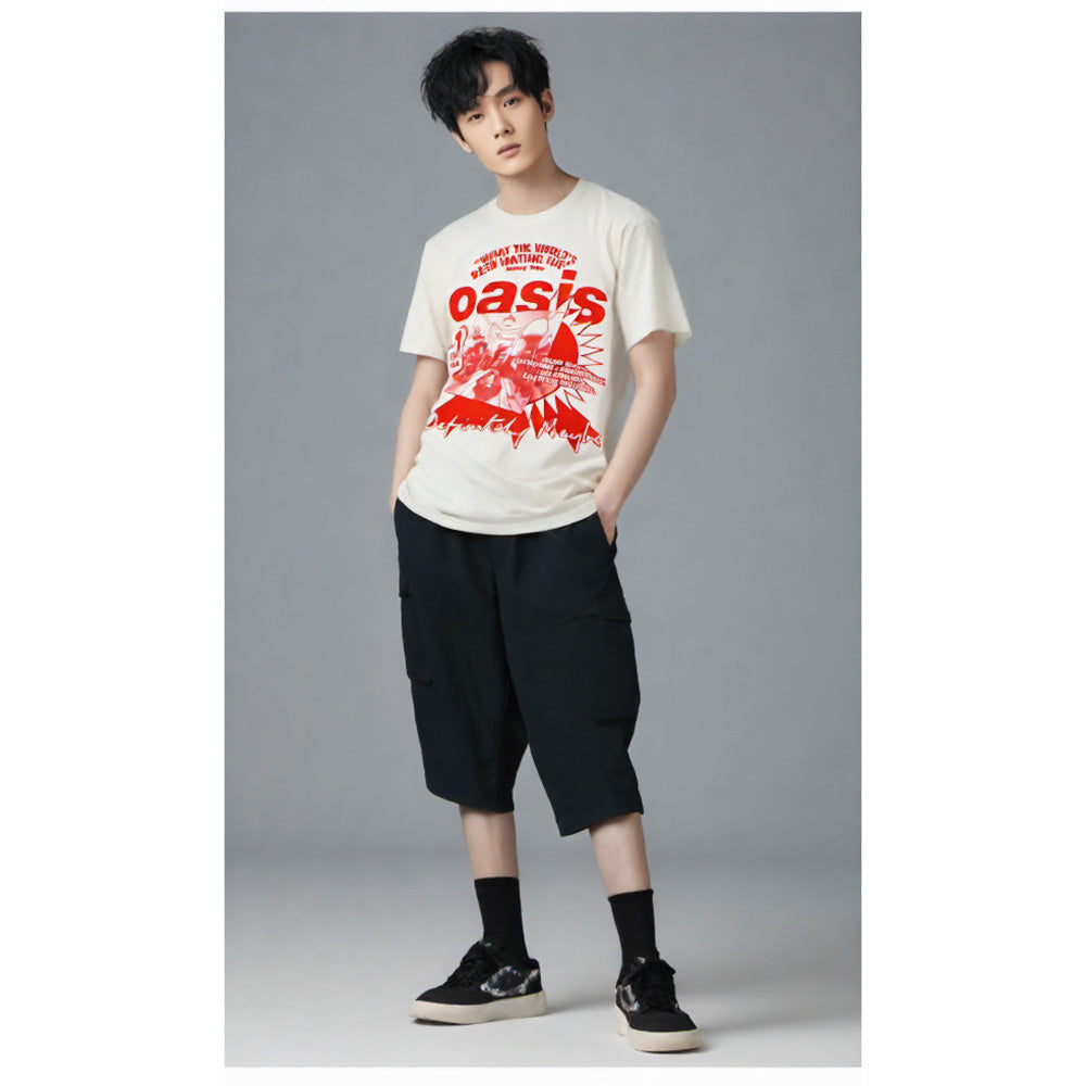 【予約商品】 OASIS オアシス (10月 来日 記念 ) - What The World's Been Waiting For / Tシャツ / メンズ 【公式 / オフィシャル】
