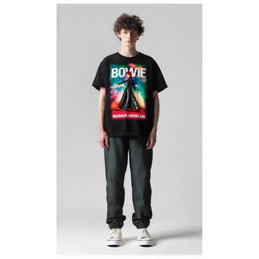 DAVID BOWIE デヴィッドボウイ - Moonage 11 Fade / 限定 / Tシャツ / メンズ 【公式 / オフィシャル】