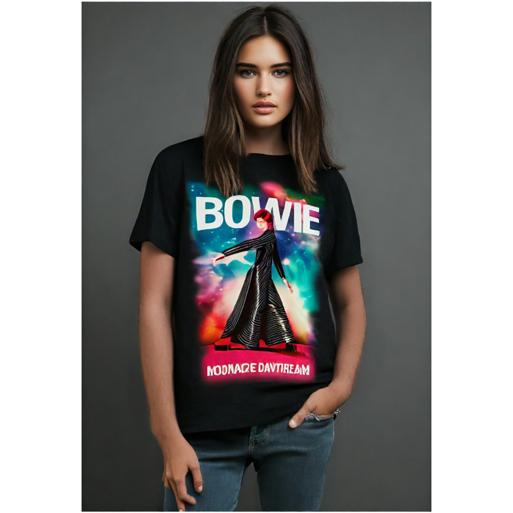 DAVID BOWIE デヴィッドボウイ - Moonage 11 Fade / 限定 / Tシャツ / メンズ 【公式 / オフィシャル】