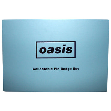 OASIS オアシス (10月 来日 記念 ) - Collectable Pin Badge Set / 6個セット / バッジ 【公式 / オフィシャル】