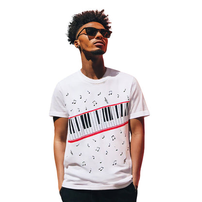 MICHAEL JACKSON (2026 Movie Release) - Piano Keyboard / T-Shirt / Men's