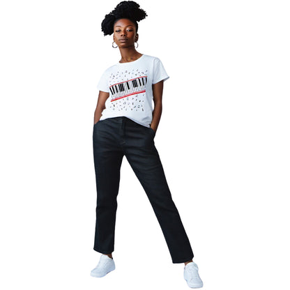 MICHAEL JACKSON (2026 Movie Release) - Piano Keyboard / T-Shirt / Women's