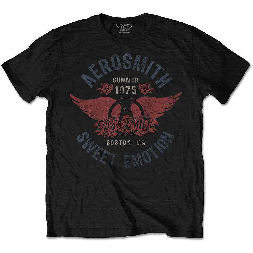 AEROSMITH エアロスミス (結成 55周年 ) - Sweet Emotion / Tシャツ / メンズ 【公式 / オフィシャル】