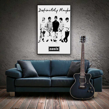 OASIS オアシス - DEFINITELY BAND / ポスター