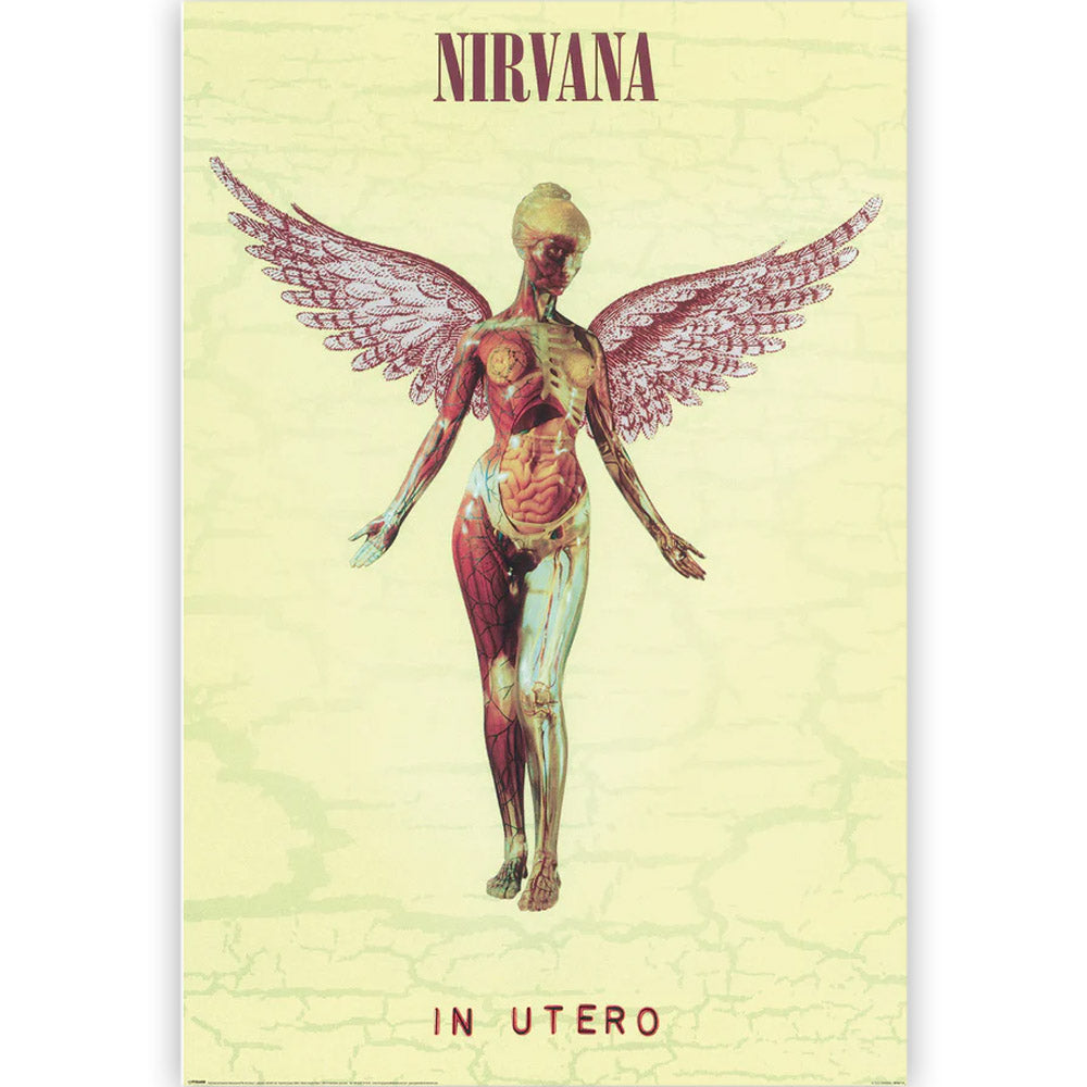 NIRVANA ニルヴァーナ - In Utero / ポスター 【公式 / オフィシャル】