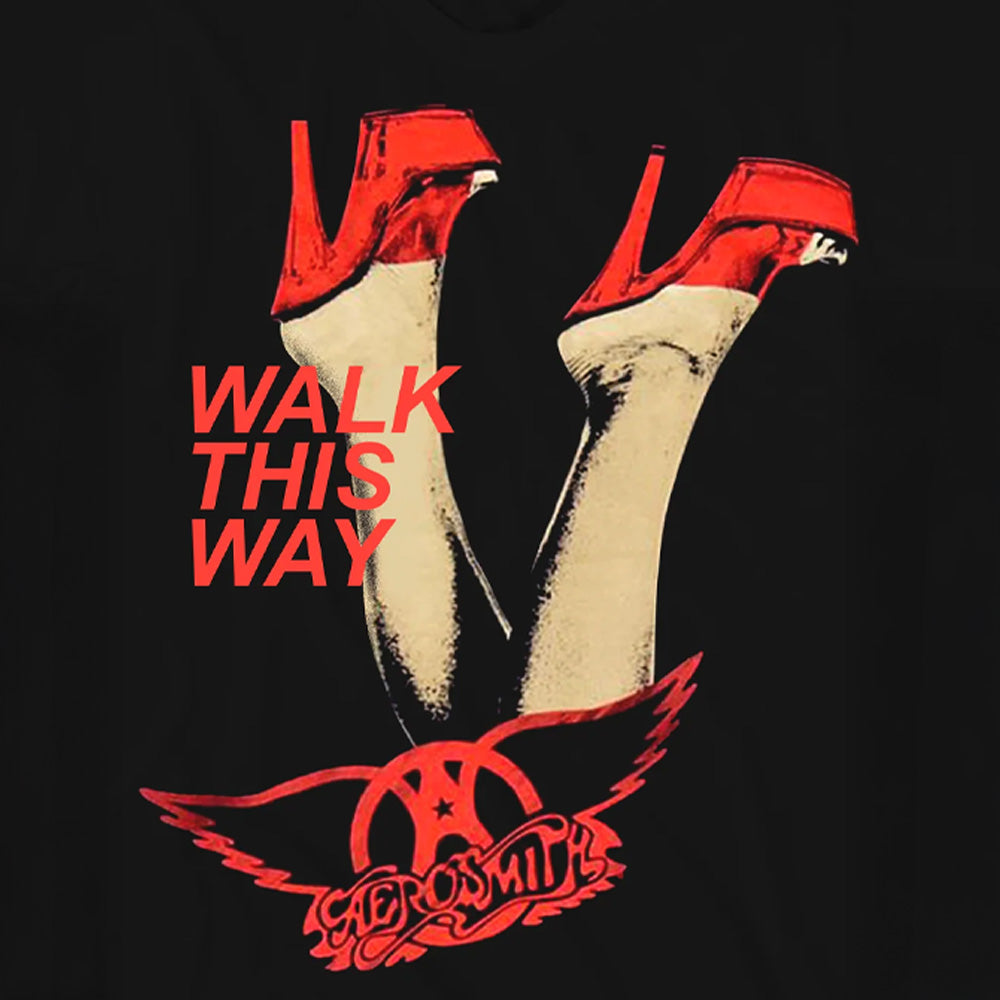 AEROSMITH エアロスミス (結成 55周年 ) - WALK THIS WAY LEGS / Tシャツ / メンズ 【公式 / オフィシャル】