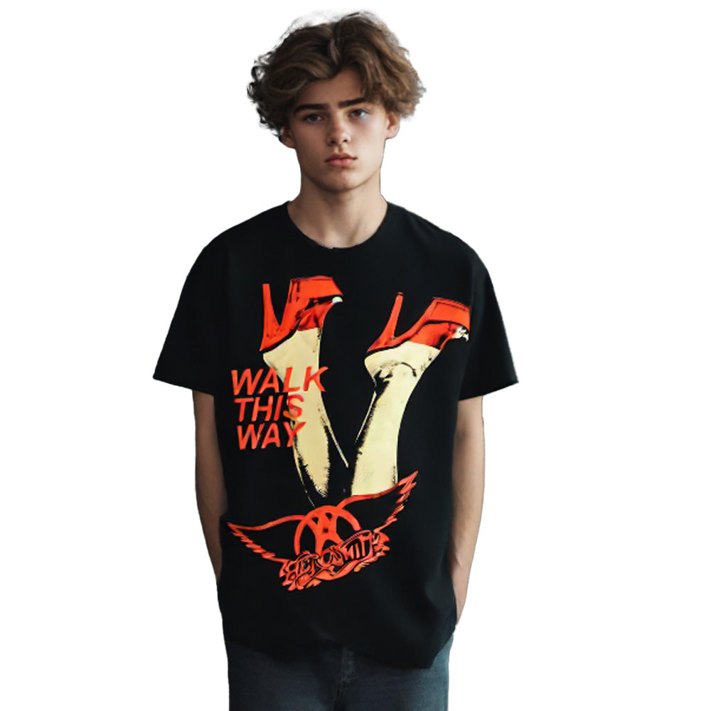 
                  
                    AEROSMITH エアロスミス (結成 55周年 ) - WALK THIS WAY LEGS / Tシャツ / メンズ 【公式 / オフィシャル】
                  
                