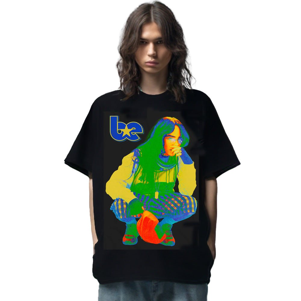 BILLIE EILISH ビリーアイリッシュ - BE DESIGN / ECO - TEE / Tシャツ / メンズ - PGS
