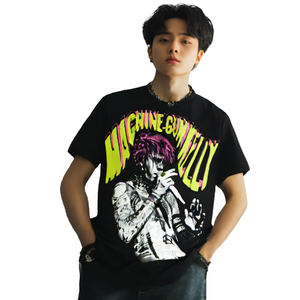 MACHINE GUN KELLY マシンガンケリー - SINGING PHOTO / Tシャツ / メンズ 【公式 / オフィシャル】