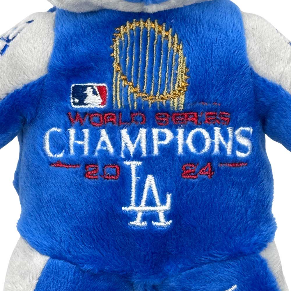 LOS ANGELES DODGERS（MLB） ロサンゼルスドジャース - 2024 World Series Champions Thematic Bear Plush / ぬいぐるみ / 限定 / フィギュア・人形 【公式 / オフィシャル】