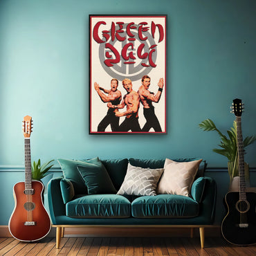 GREEN DAY グリーンデイ - Kung Fu / ヴィンテージポスター / ポスター
