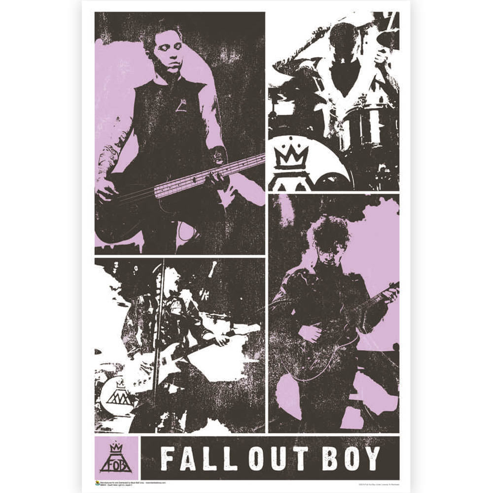 FALL OUT BOY フォールアウトボーイ (SUMMER SONIC 2025 来日 ) - Panel / ポスター 【公式 / オフィシャル】