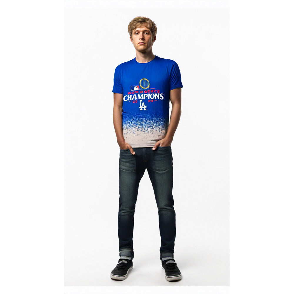 LOS ANGELES DODGERS（MLB） ロサンゼルスドジャース - 2024 World Series Champions / 限定 / Tシャツ / メンズ 【公式 / オフィシャル】