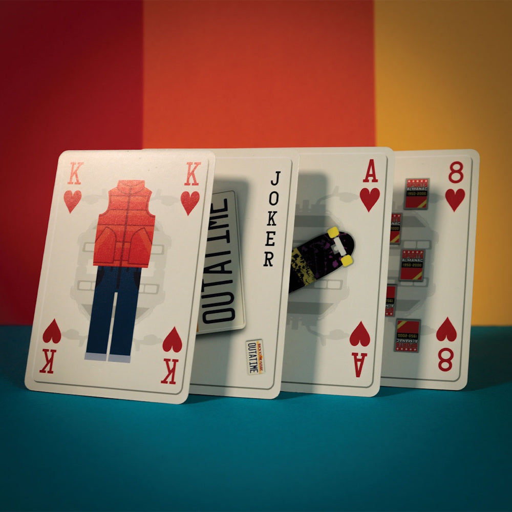 
                  
                    【予約商品】 BACK TO THE FUTURE バックトゥザフューチャー (劇場公開 40周年 ) - Playing Cards / トランプ
                  
                