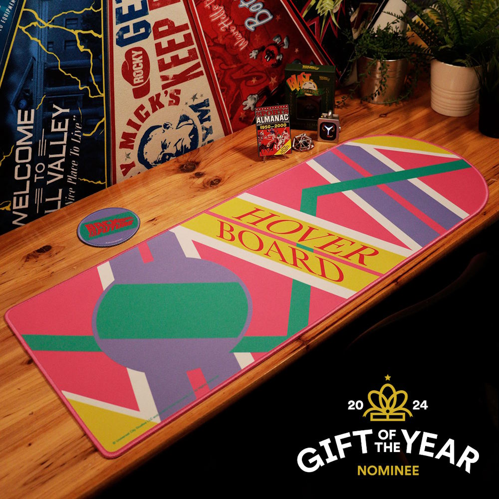 
                  
                    BACK TO THE FUTURE バックトゥザフューチャー (劇場公開 40周年 ) - XL Hoverboard Desk Pad and Coaster Set / インテリア雑貨
                  
                