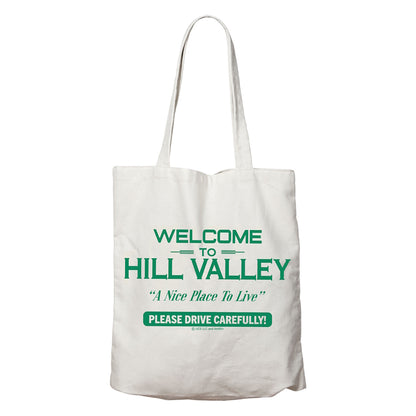 BACK TO THE FUTURE バックトゥザフューチャー (劇場公開 40周年 ) - Hill Valley Tote Bag / トートバッグ 【公式 / オフィシャル】