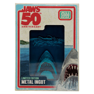 [Pre-order] JAWS (50th Anniversary) - 50th Anniversary Poster Ingot / Limited to 5,000 pieces worldwide / Collectible