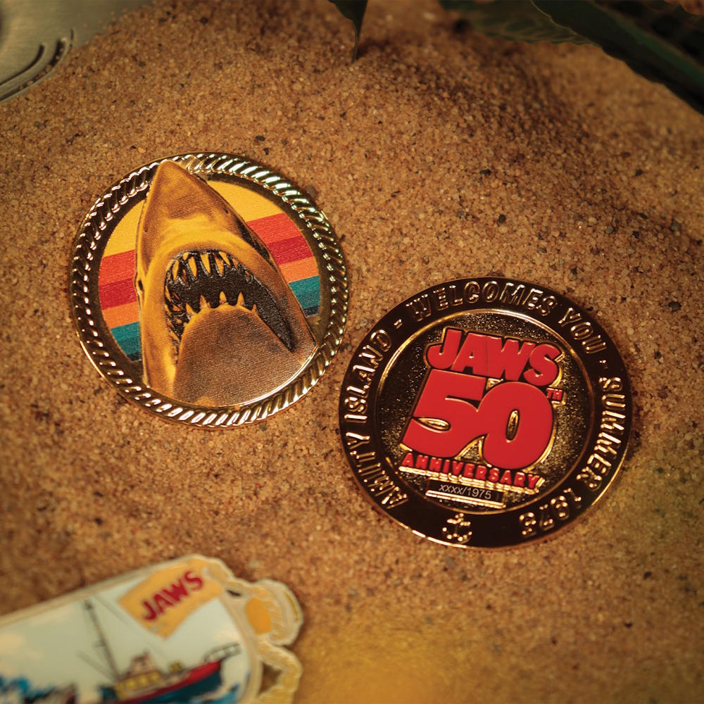 
                  
                    【予約商品】 JAWS ジョーズ (公開 50周年 ) - 50th Anniversary 24k Gold Plated Presentation Coin / 世界限定1,975個 / コイン
                  
                