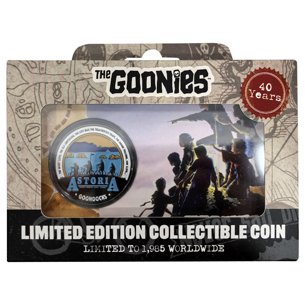 [Pre-order] The Goonies (40th Anniversary Release) - 40th Anniversary Presentation Coin / Limited to 1,985 pieces worldwide / Coin