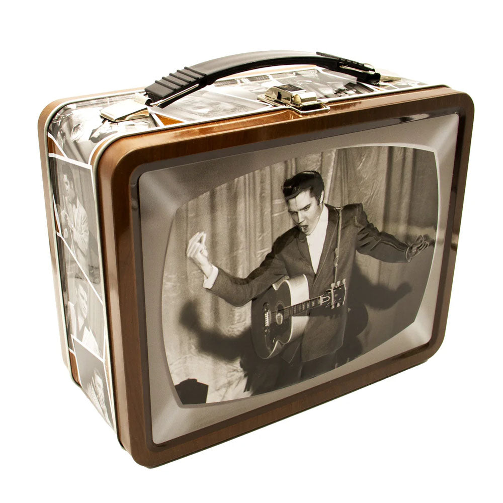 ELVIS PRESLEY エルヴィスプレスリー (生誕 90周年 ) - TV Fun Box / Tin Tote / バッグ 【公式 / オフィシャル】