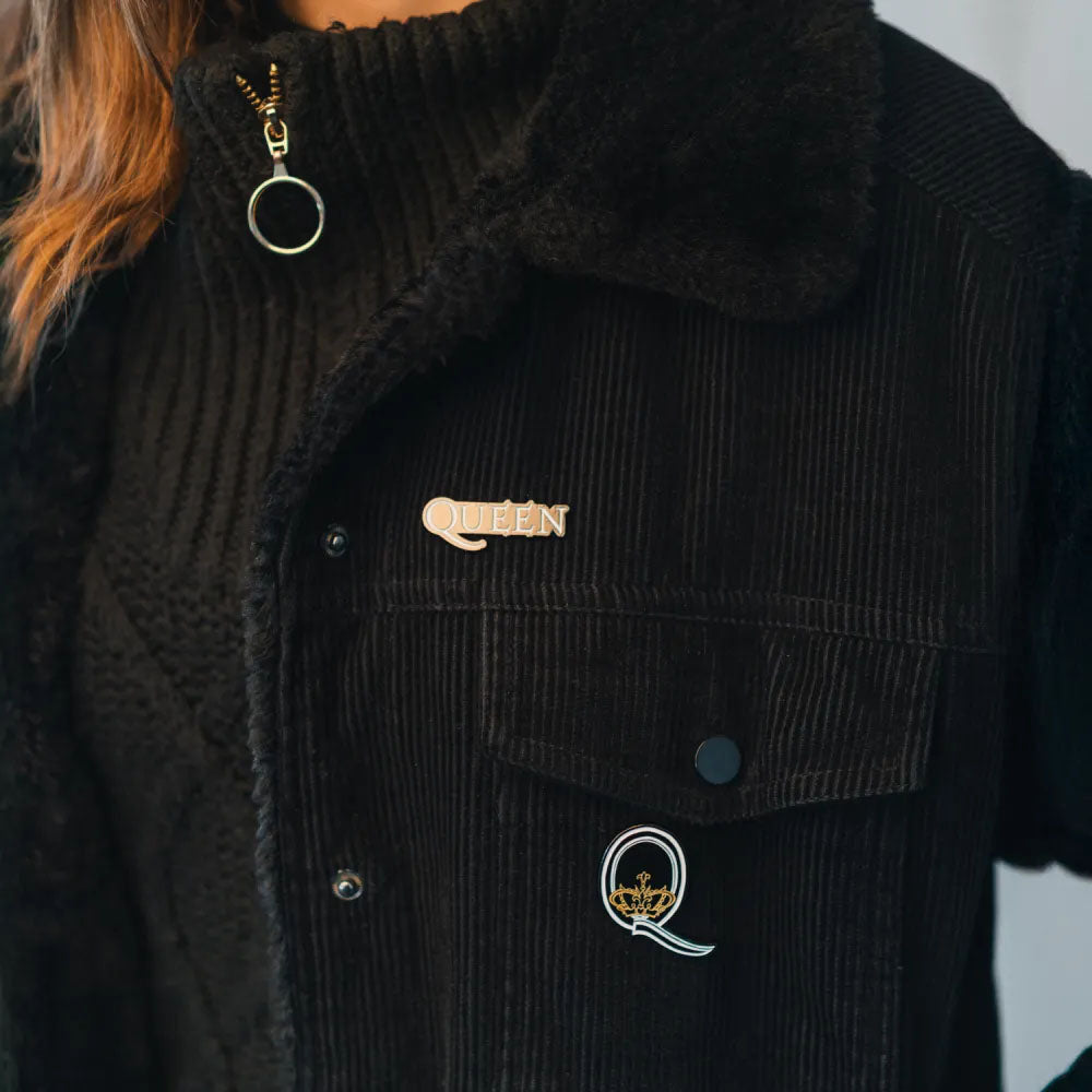 QUEEN クイーン (初来日50周年 ) - QUEEN / 4個 ピンバッジセット / バッジ