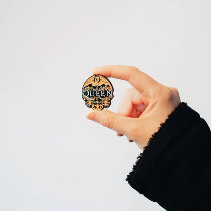 QUEEN クイーン (初来日50周年 ) - QUEEN / 4個 ピンバッジセット / バッジ