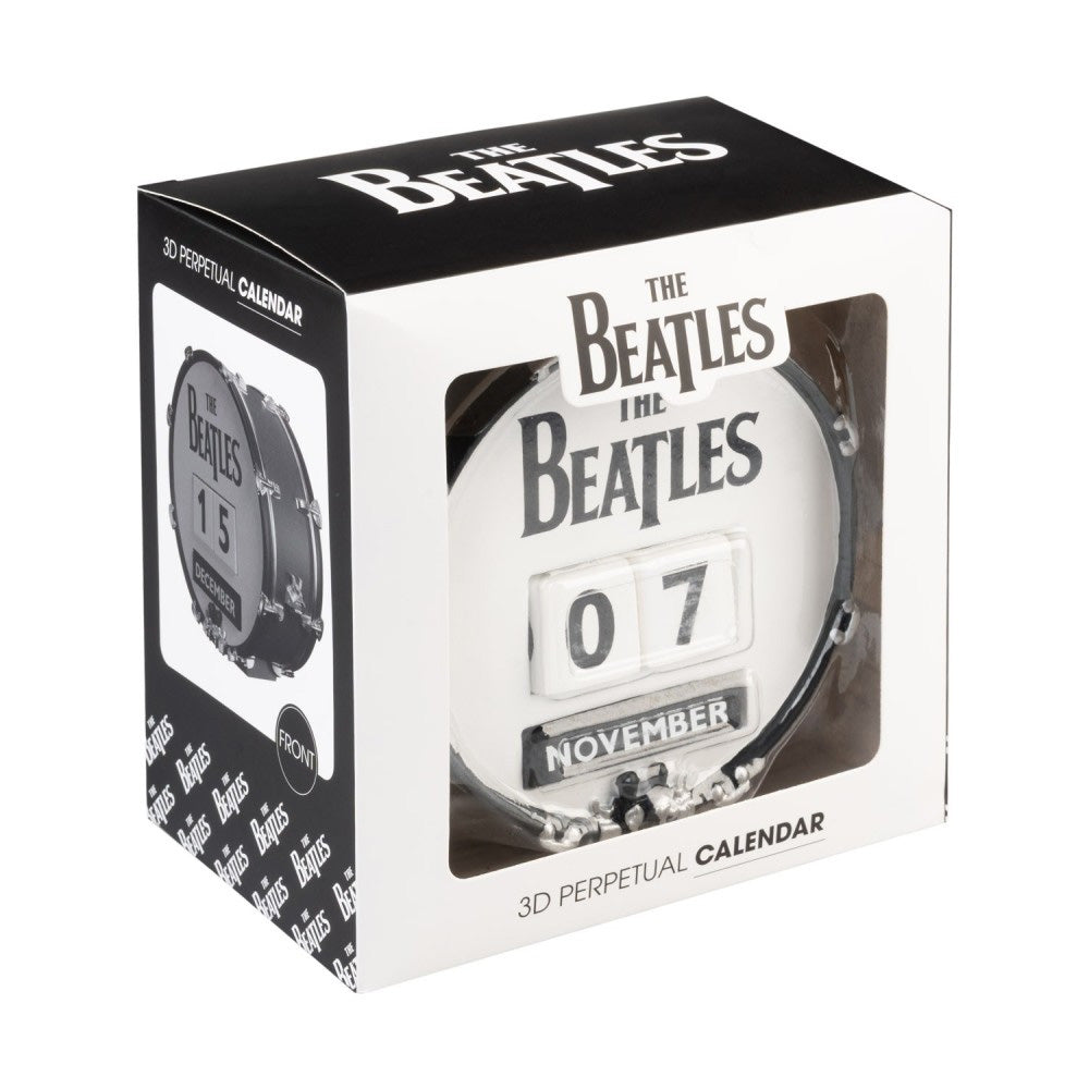 【予約商品】 THE BEATLES ビートルズ (結成 65周年 ) - THE BEATLES / 3Dパーペチュアルカレンダー / 永久カレンダー / カレンダー・ダイアリー