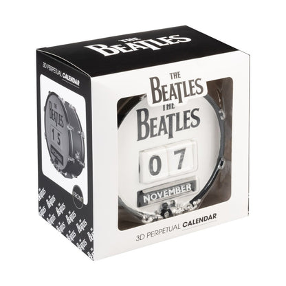 【予約商品】 THE BEATLES ビートルズ (結成 65周年 ) - THE BEATLES / 3Dパーペチュアルカレンダー / 永久カレンダー / カレンダー・ダイアリー