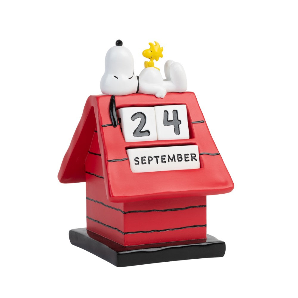 PEANUTS スヌーピー (コミック誕生 75周年 ) - SNOOPY DOGHOUSE / 3Dパーペチュアルカレンダー / 永久カレンダー / カレンダー・ダイアリー 【公式 / オフィシャル】
