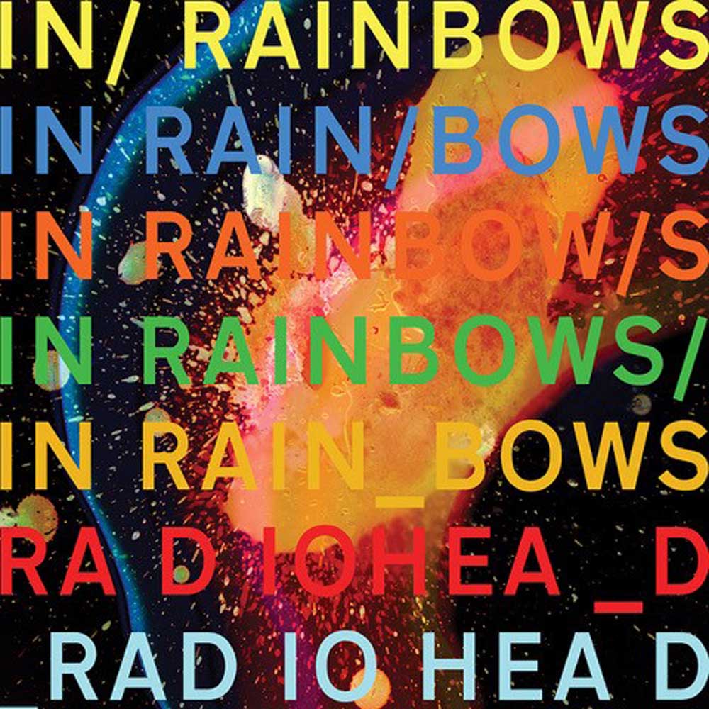 RADIOHEAD レディオヘッド - In Rainbows (アルバム・シリーズ) / バックボード入り / コレクターズ仕様 / ポスター - PGS