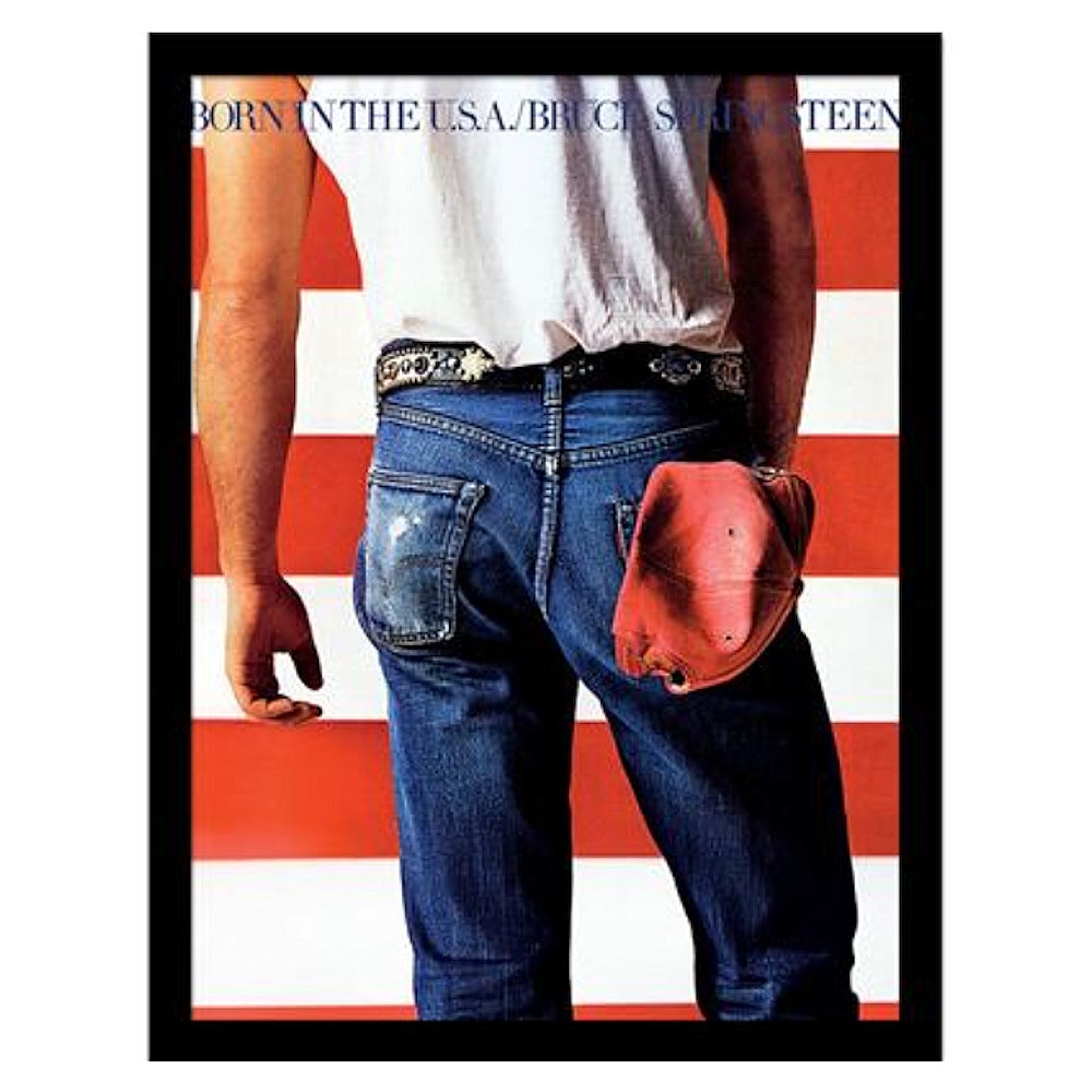 BRUCE SPRINGSTEEN ブルーススプリングスティーン (11月 映画公開 記念 ) - BORN IN THE USA / OLLECTOR PRINT / インテリア額 【公式 / オフィシャル】